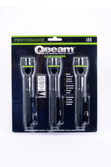 Q-BEAM BRIGHTSMITH 3-Pack Aluminum Flashlights