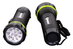 QBeam 2pk - 12 LED Aluminum Flashlight w/ Lanyard - 80 Lumens